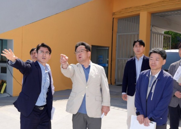수원종합운동장 현장 점검 관련 이미지
